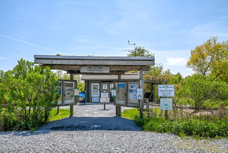 Entrance to the Nature Conservancy