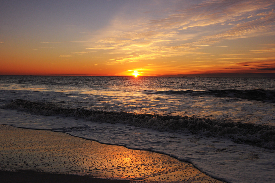 First Sunrise of the New Year Cape May Picture of the Day
