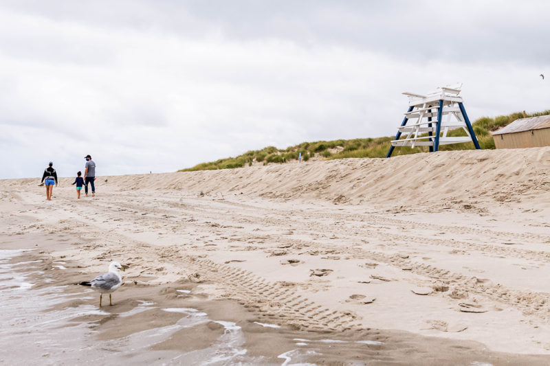 Cloudy Beach Day at The Point – Cape May Picture of the Day