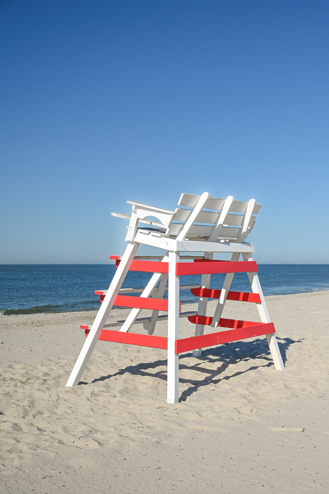 Lifeguard Stand on the beach by Congress Hall.