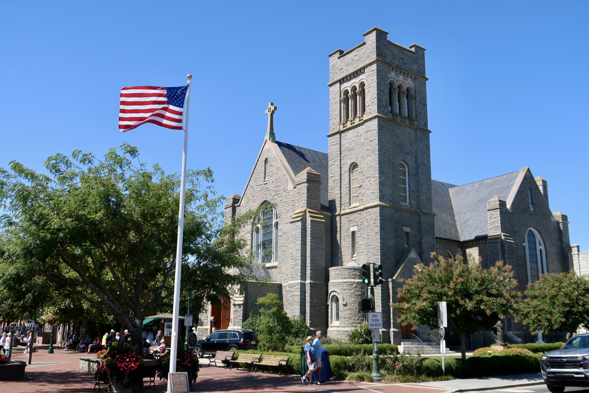 Our Lady Star of the Sea church on the Washington Street Mall