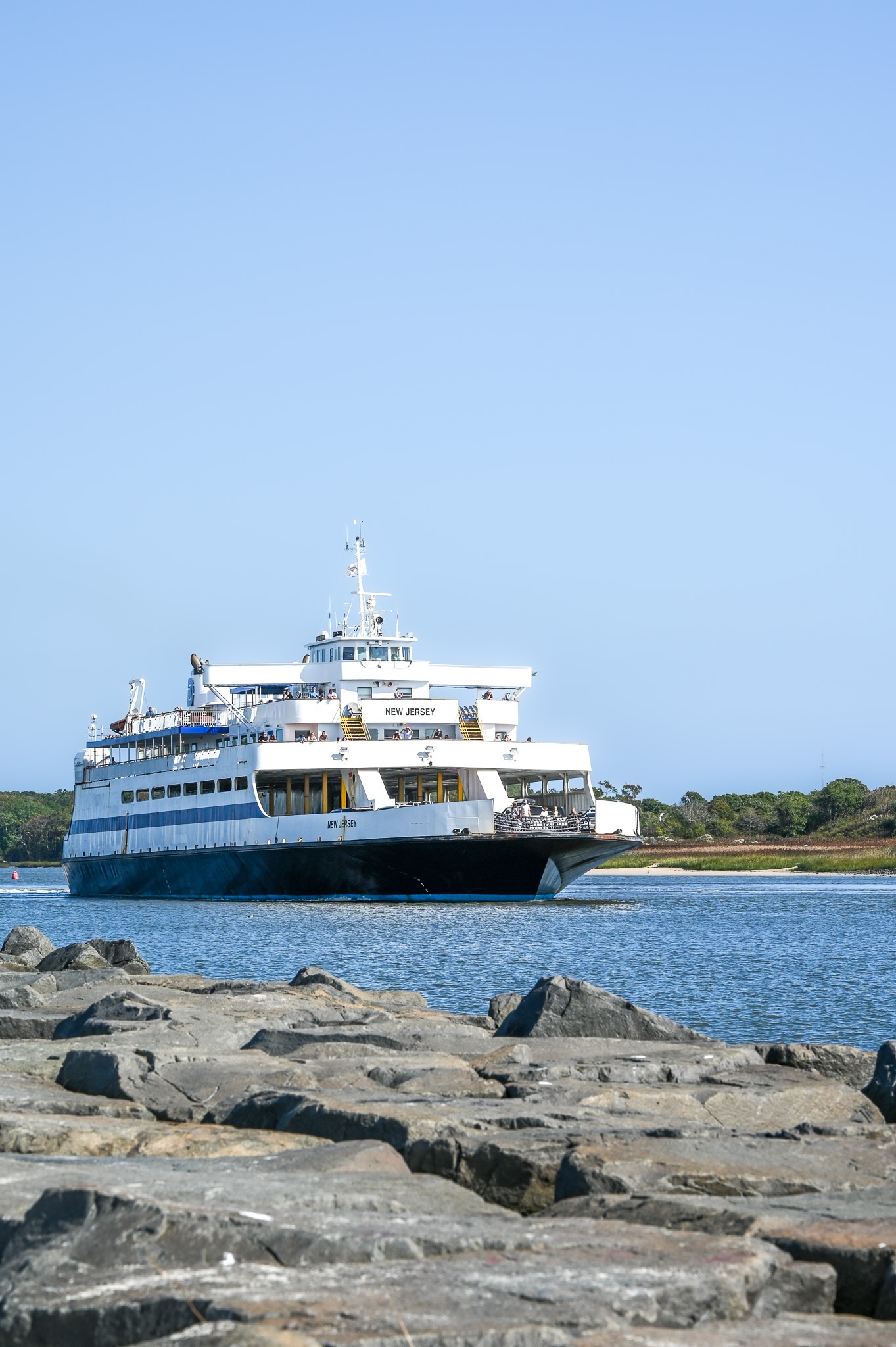 The Ferry is Heading Out