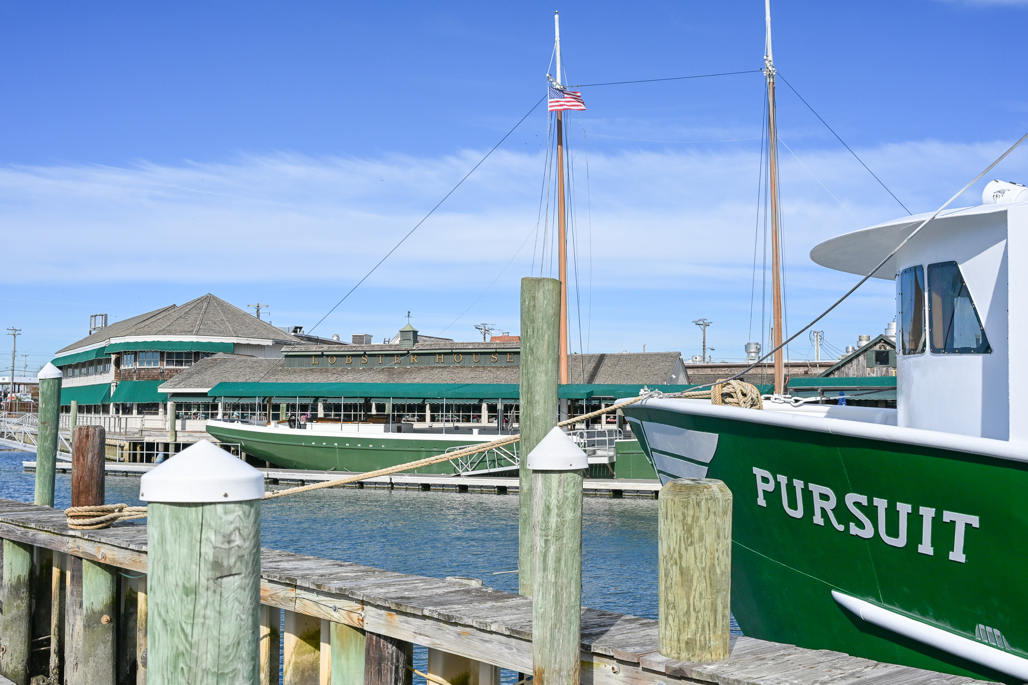 Dockside with the Lobster House in the background