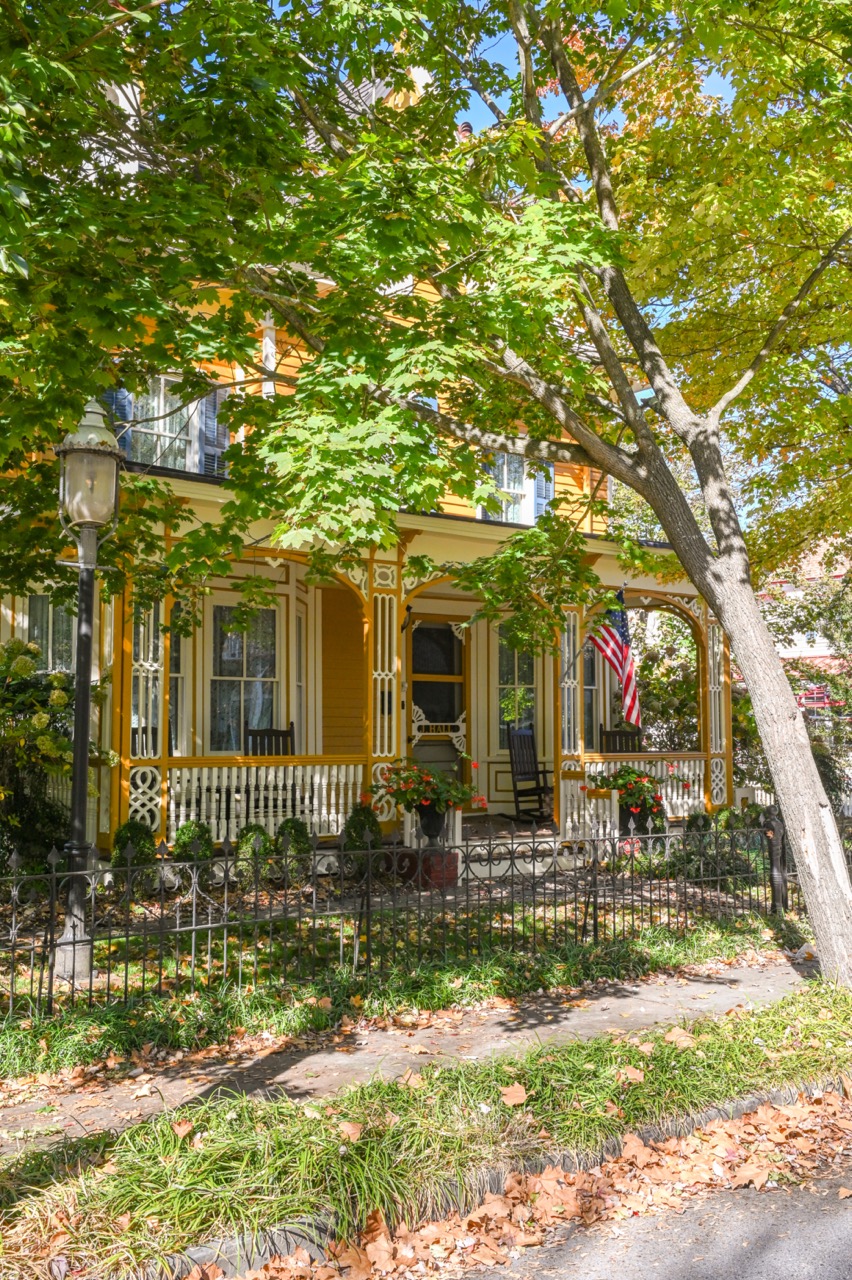 The J. Hall house on Hughes Street