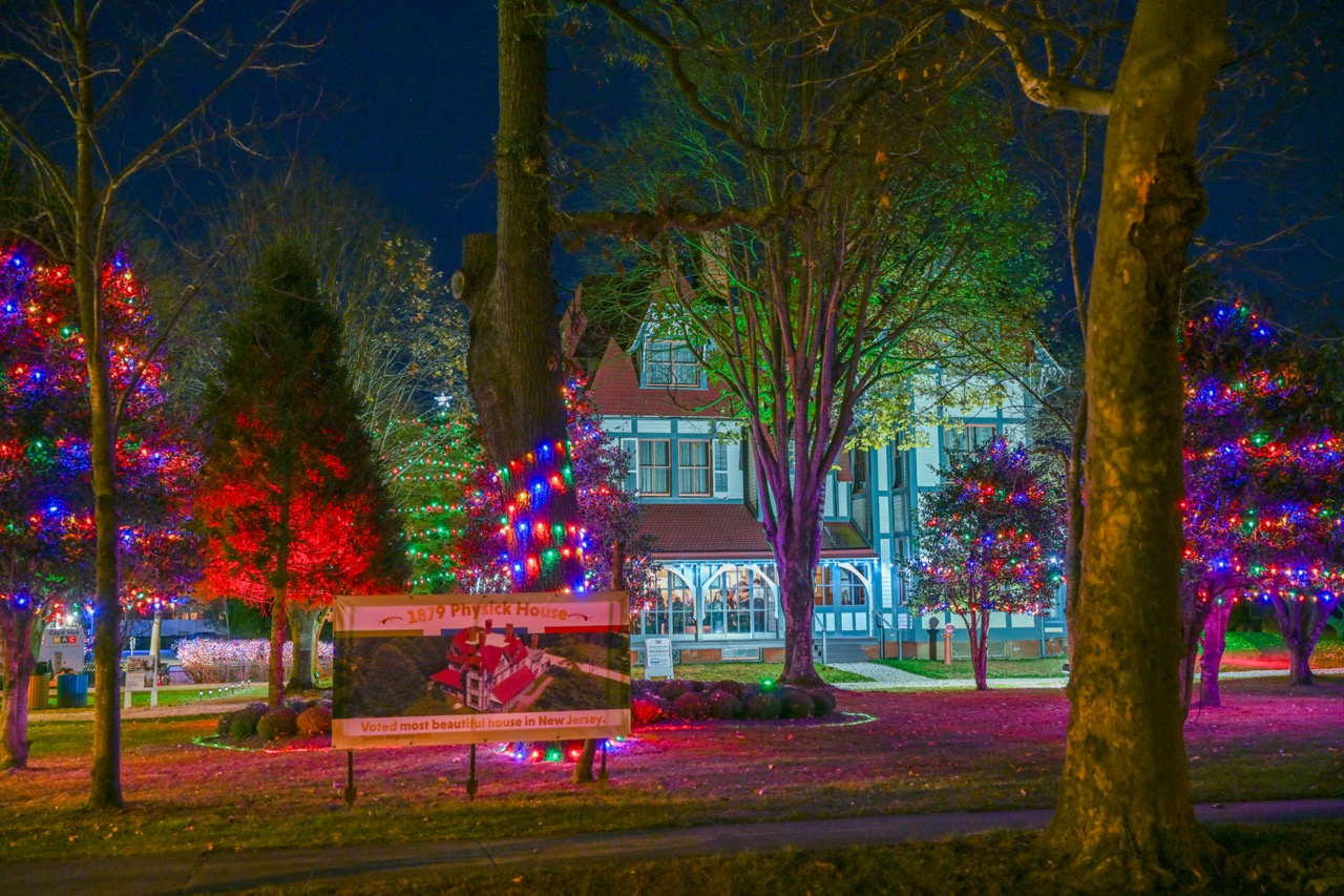 Christmas Lights at the Physick House