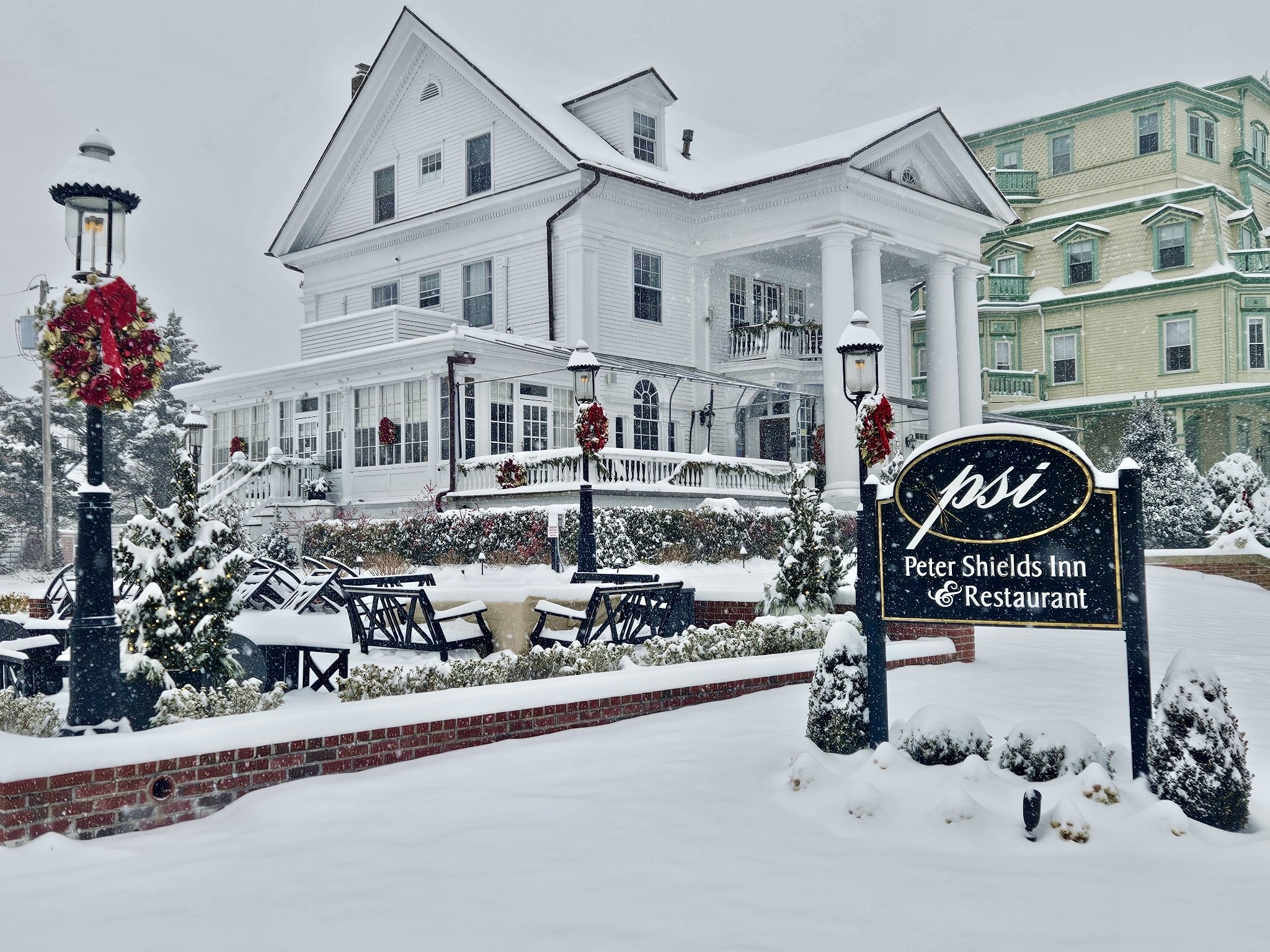 Snow day at Peter Shields Inn and Restaurant